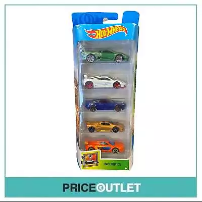 Buy Hot Wheels Exotics - 5 Car Pack - Damaged Box • 14.99£