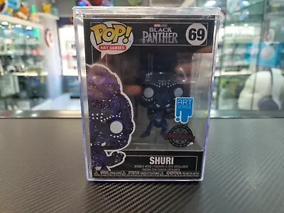 Buy Marvel Black Panther Shuri (Special Edition Art Series) #69 Funko Pop! • 11.80£