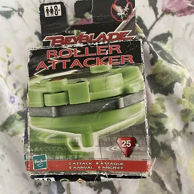Buy RARE 2001 Roller Attacker Beyblade Green STILL SHOP SEALED AND UNUSED COMPLETE • 9.99£