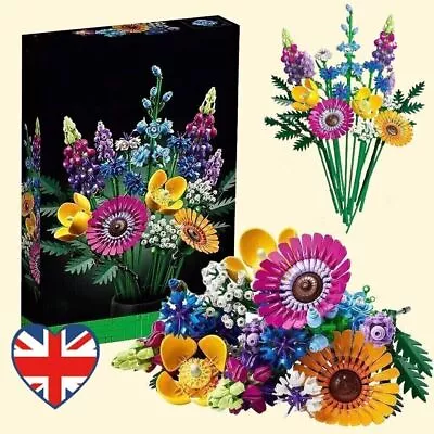 Buy Wildflower Bouquet Set, Artificial Flowers With Poppies 10313 Icons • 22.78£