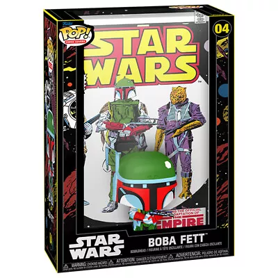Buy Funko Pop Star Wars Comic Covers Boba Fett Bobblehead Figure No 04 • 26.99£