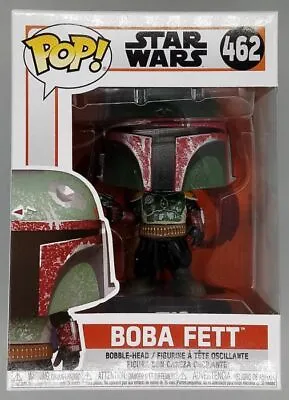 Buy Funko POP #462 Boba Fett - Star Wars The Mandalorian - Includes POP Protector • 14.99£