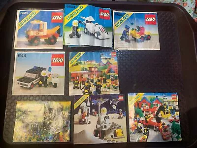 Buy Vintage Lego Instructions & Legoland Leaflets Bundle • 6.99£