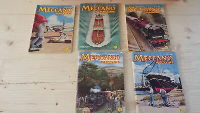 Buy 1959  5 X Meccano Magazine Collection Generally In Good Condition • 4.95£