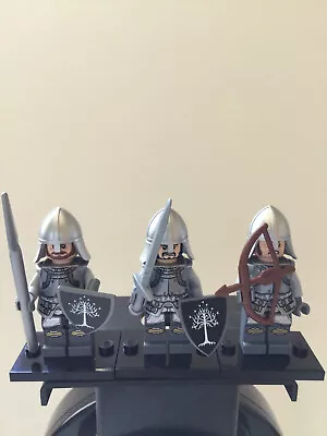 Buy Lego Lord Of The Rings: Gondor Soldiers Army X3 (Made With Custom Parts) • 39.99£