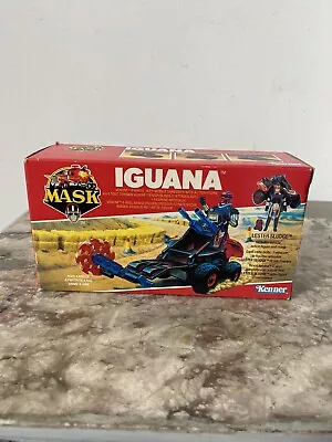 Buy Vintage IGUANA Kenner Mask Complete In Box With Insert Good Condition! 1985 • 130.50£