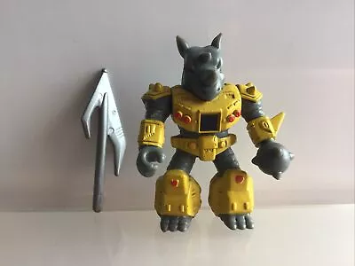 Buy Battle Beasts #9 Rocky Rhino +weapon/rub Hasbro Takara 1986 Rare Vintage • 24.95£