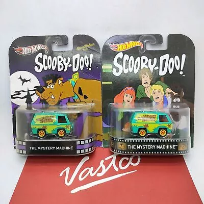 Buy Lot Of 2 Hot Wheels Retro Entertainment 2013 2016 Scooby-Doo The Mystery Machine • 46.82£