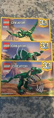 Buy LEGO Creator Mighty Dinosaurs (31058) - Incomplete • 2£