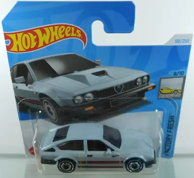 Buy Hot Wheels Alfa Romeo GTV6 3.0 (grey) Sealed On Short Card 98/2024 • 2.50£