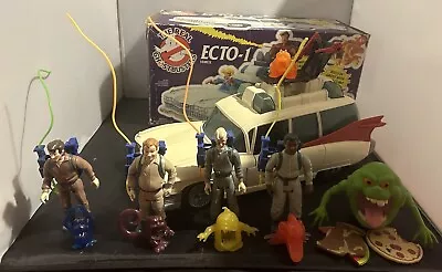 Buy Vintage Kenner Real Ghostbusters Ecto-1 Boxed With Figure • 220£