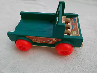 Buy Vintage Fisher Price - Family Camper Jeep - Vintage Games - As Pictured • 15.75£