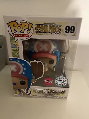 Buy One Piece Tony Tony Chopper Flocked Exclusive Funko Pop Vinyl Figure Vaulted • 17£