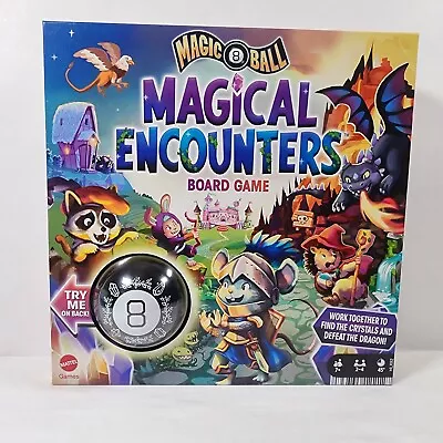 Buy Magical Encounters Board Game Magic 8 Ball New Sealed Mattel  • 10.24£