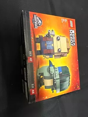 Buy LEGO BRICKHEADZ: Owen & Blue (41614) New Sealed Jurassic Park • 21£