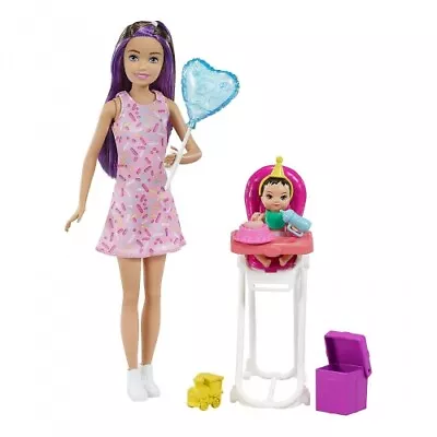 Buy Mattel - Barbie Skipper Babysitters Dolls And Playset With Babysitting Skipper D • 32.51£
