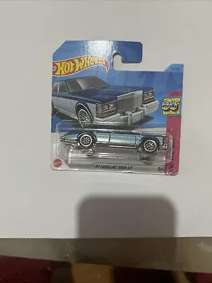 Buy Hot Wheels '82 Cadillac Seville Blue 75/250 - Hw The 80's 7/10 - 2023 Hkj64 • 4.99£