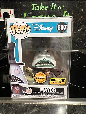 Buy Funko Pop Disney Nightmare Before Christmas Mayor DIAMOND CHASE 807 Hot Topic • 31.99£