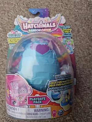 Buy Hatchimals Rainbow Cation Playdate Pack Surprise Figure Toy • 12.50£