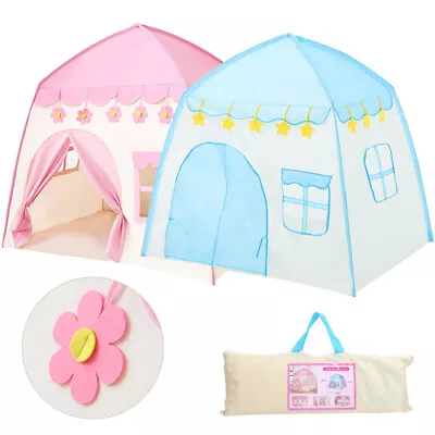 Buy Portable Kids Tent Children Toy Play House Indoor Outdoor Pop Up Fabric Hut Gift • 16.95£