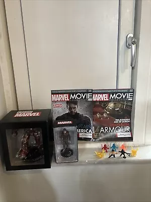 Buy Marvel Deagostini Movie Figure Collection Hulkbuster And Captain America  • 10£