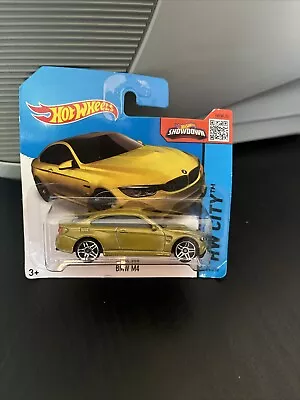 Buy BMW M4 Gold Hot Wheels HW City 2015 • 15.99£