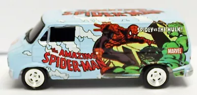 Buy Johnny Lighting Mid Dodge Custom Van Spider Man & Hulk Marvel • 15£