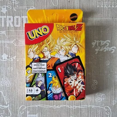 Buy Mattel Games UNO Dragon Ball Z Card Game For Family Night Featuring TV Show... • 9.99£