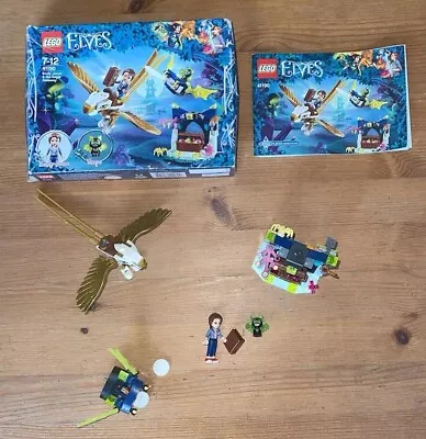 Buy LEGO Elves 41190 Emily Jones & The Eagle Getaway 100% Complete Instructions Box • 16£