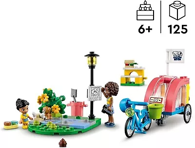 Buy LEGO 41738 Friends Dog Rescue Bike Toy Set, Animal Playset Girls And Boys Aged 6 • 9.49£