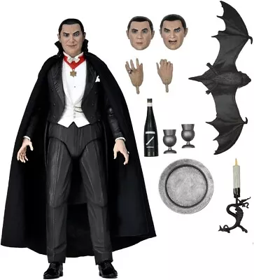 Buy Universal Monsters Ultimate Dracula (Transylvania) 7 Action Figure • 35.99£