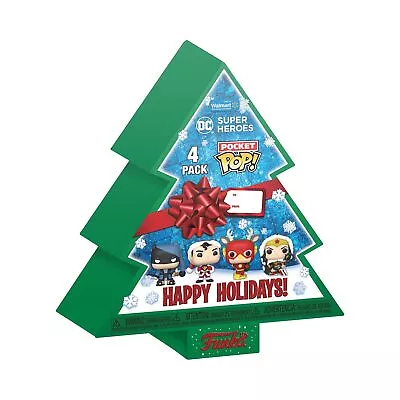 Buy Funko Pocket Pop! DC Holiday - Superman - Tree Holiday Box 4 Pieces - DC Comics  • 27.60£