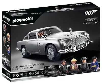 Buy Playmobil 007 James Bond Aston Martin DB5 Goldifinger Edition 70578 Playmobil • 93.37£