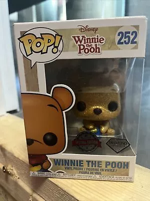 Buy Funko Pop Disney Winnie The Pooh Diamond Glitter #252 • 29.99£