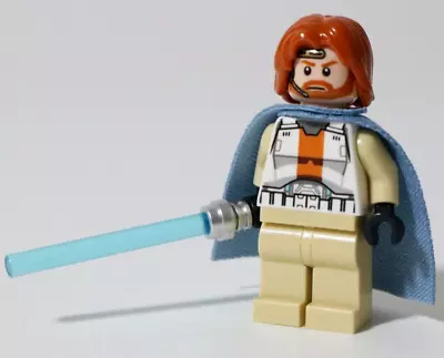 Buy All Parts LEGO - Clone Wars Obi-Wan Kenobi Minifigure MOC Armoured Star Wars NEW • 12.99£