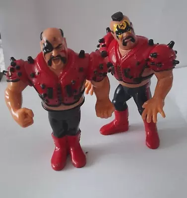 Buy Vintage 1991 WCW WWF WWE Hasbro Wrestling Figures Tag Team: Legion Of Doom • 15£