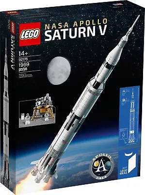 Buy Lego Ideas NASA Apollo Saturn V 92176 (21309) BRAND NEW FREE 24hr Postage • 199.95£