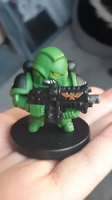 Buy Games Workshop Warhammer 40K Chibi Space Marine Marines Salamander • 11£