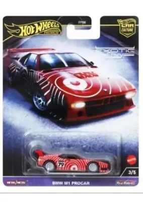 Buy Hot Wheels - Exotic Envy - Car Culture. BMW M1 PROCAR. New Under Blister • 13.14£