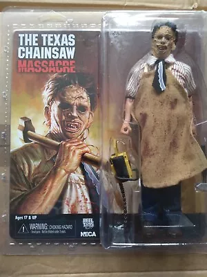Buy Neca Texas Chainsaw Massacre Retro Clothed Leatherface Doll Horror Figure Rare • 69.99£