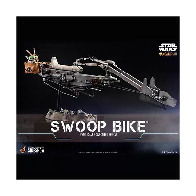 Buy Sideshow Collectibles Star Wars Swoop Bike W/Grogu (Hot Toys) New • 265.55£