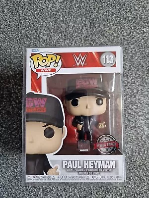 Buy WWE Paul Heyman (ECW Special Edition) Funko Pop • 15£