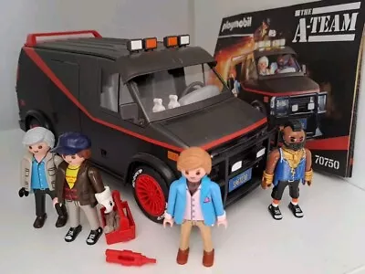 Buy A-Team Playmobil 70750 Model Toy Van And Figures  • 44.99£