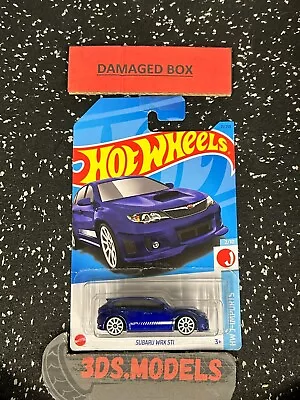 Buy DAMAGED CARD Hot Wheels 1:64 SUBARU WRX STI • 2£