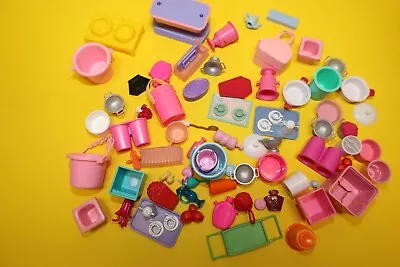 Buy Accessories For Barbie And Other Dolls 70pcs No C21 • 15.17£