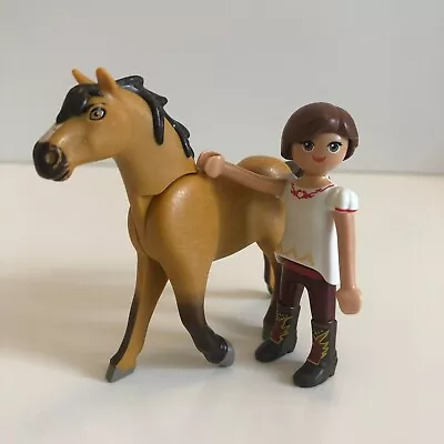 Buy Playmobil Horse Pony & Country: Spirit Horse & Lucky Figure - Spirit Riding Free • 6£