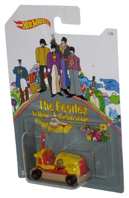 Buy Hot Wheels Beatles Yellow Submarine (2015) Yellow Bump Around Toy Car 1/6 • 14.57£