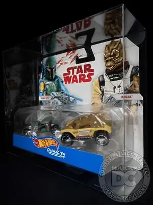 Buy DEFLECTOR DC® Star Wars Hot Wheels Character Cars 2 Pack DISPLAY CASE • 6£