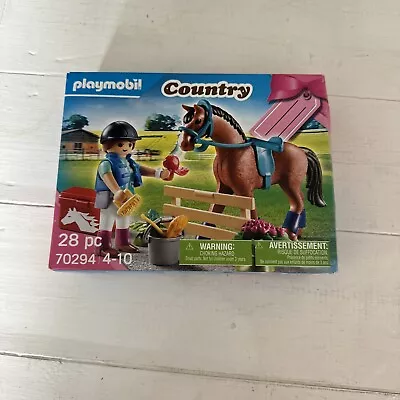 Buy Playmobil Horse Care Gift Set 70294 NEW AND SEALED • 5£
