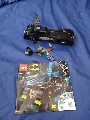Buy Lego Batmobile With Minifigures And Instructions 76119 • 9.99£